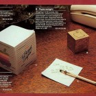 In the 80′s Apple Merchandise consisted of paperweights, notepads and kites