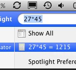 Secrets of the Stars – Use Spotlight to Do Math