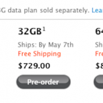 iPad Wi-Fi + 3G Available for Pre-Order Pickup April 30