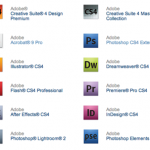 Adobe CS4 trial downloads are available now