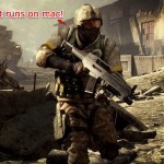 Battlefield Bad Company 2 on a MacBook
