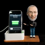 Custom Bobble Head Steve Jobs Dock for iPhone