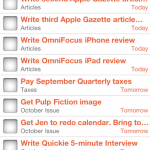 Apple Gazette Reviews: OmniFocus for iPhone
