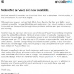 Apple issues MobileMe apology, adds 30 days to existing subscriptions