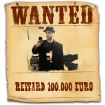 WANTED Poster For iPhone Pics Made by Framed! App
