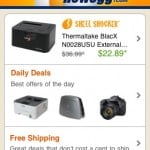 Check on All Electronics with the Newegg Mobile App