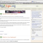Apple Gazette acquires MacTips.org!