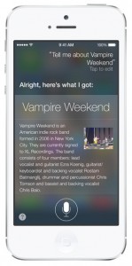 iOS 7 screenshots siri