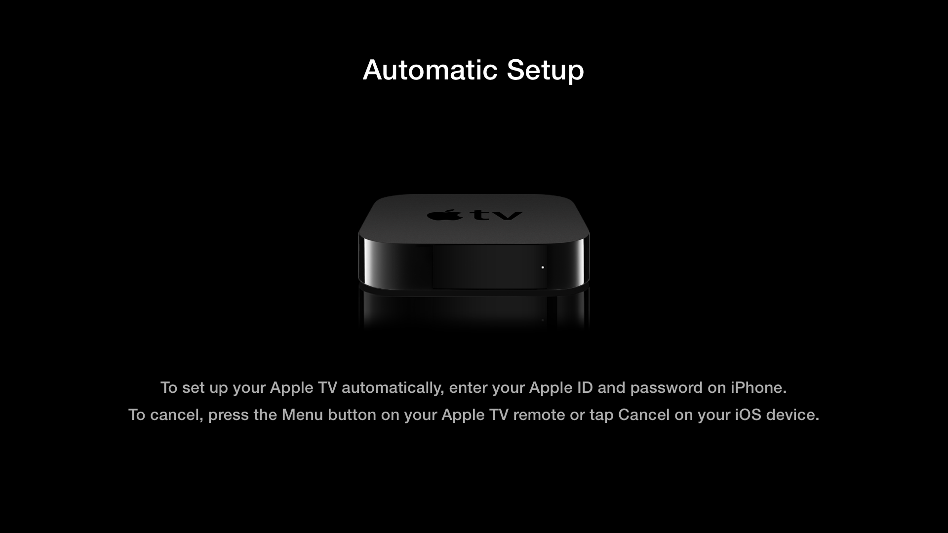How to set up your Apple TV using an iOS device - Apple Gazette