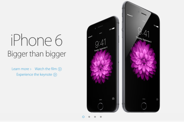 iOS devices display time