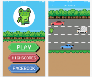 animated game for apple watch