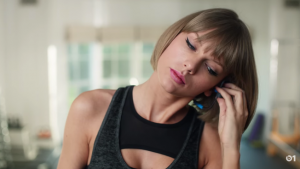 taylor swift treadmill fall