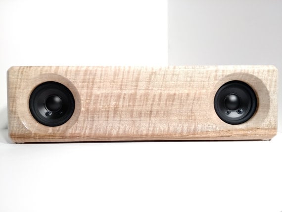 wood portable speaker