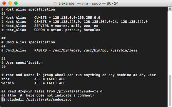Sudoers File Script Example Pro Terminal Commands: How and Why To Edit Sudoers on macOS - Apple Gazette