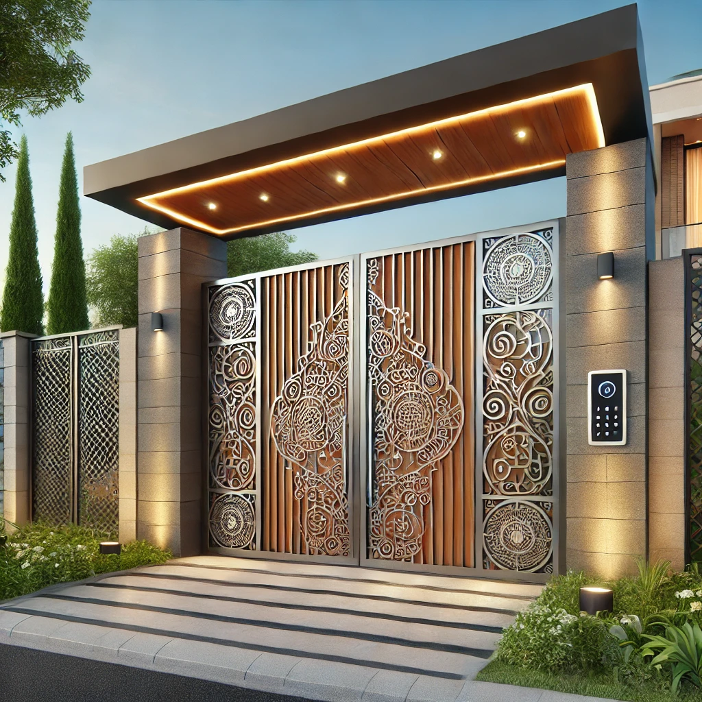 Modern Main Entrance Gate Design For Home And Commercial Spaces Modern Main Entrance Gate Design For Home And Commercial Spaces