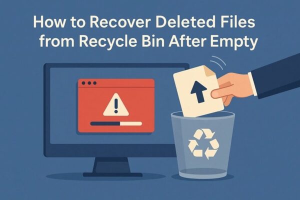 solution for deleted file recovery