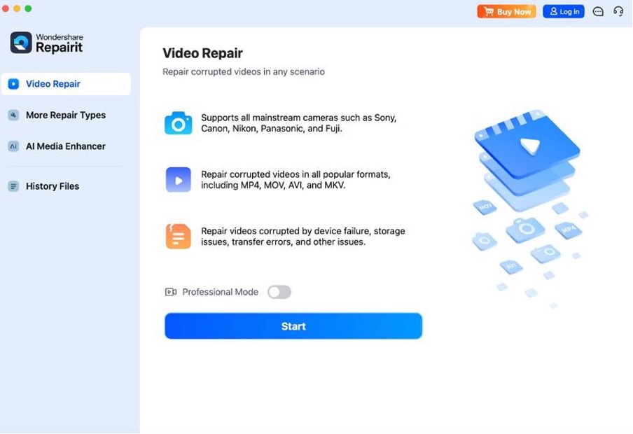 access video repair tool repairit