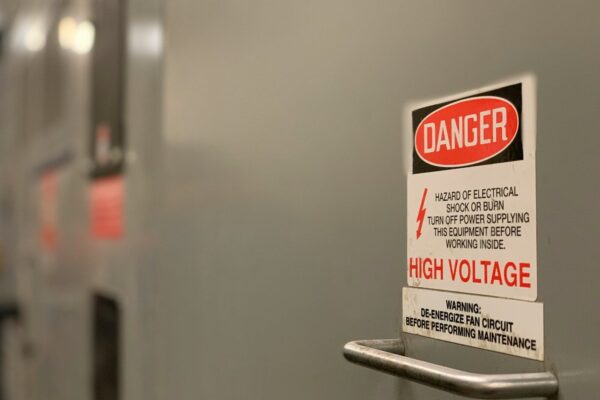 danger high voltage signage