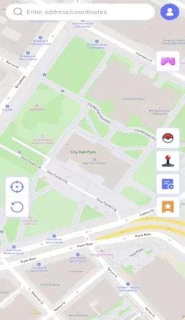 GPS map