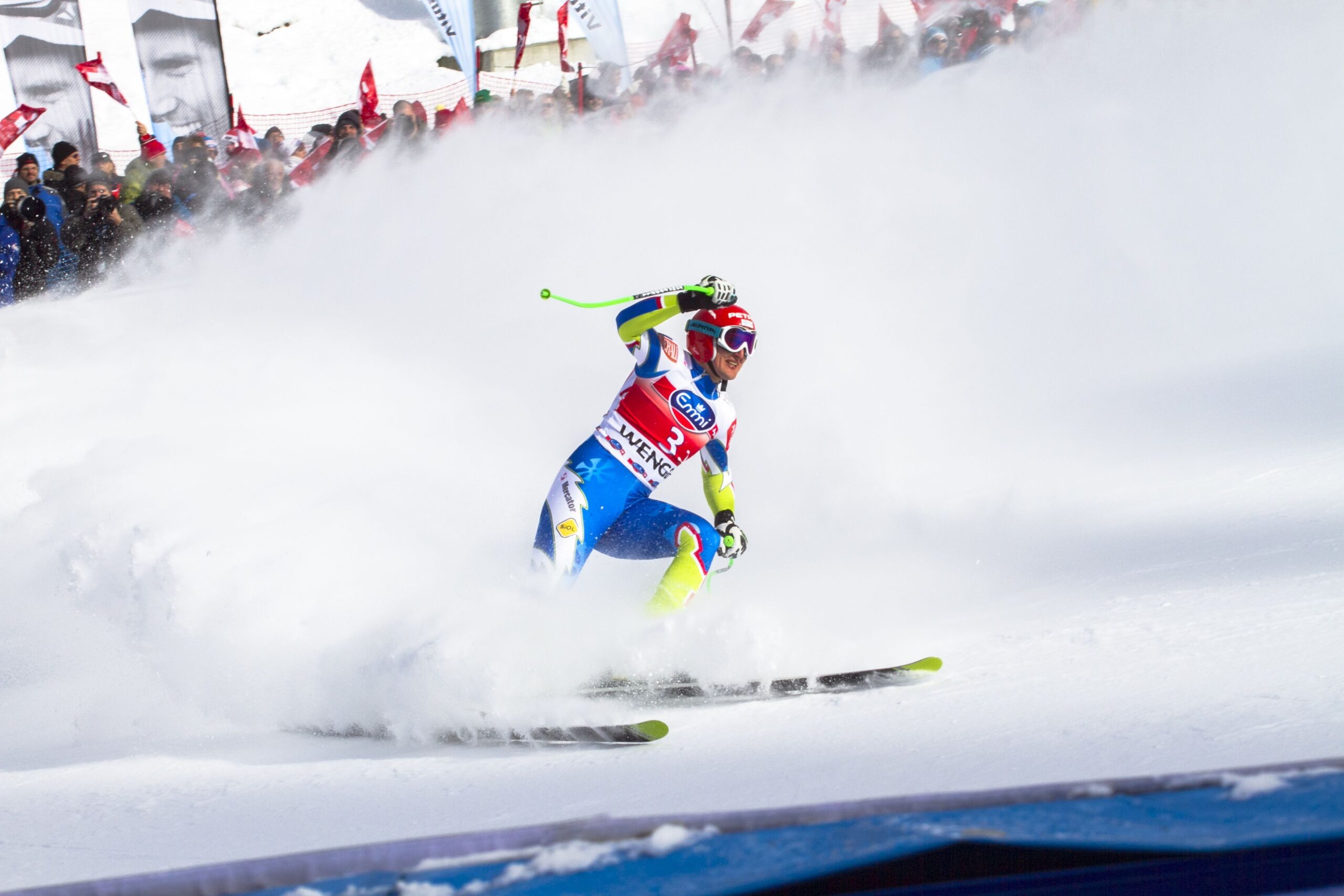 man on snow