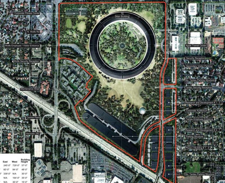 New Detailed Renders & Plans of Apple's Wheel-Shaped Campus - Apple Gazette