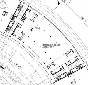 New Detailed Renders & Plans of Apples Wheel-Shaped Campus: Cafeteria - Plans